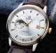 Replica Omega Watch Silver Dial Yellow Gold Bezel Brown Leather Strap 39mm (9)_th.jpg